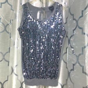 ✨Sleeveless Sequin Top✨